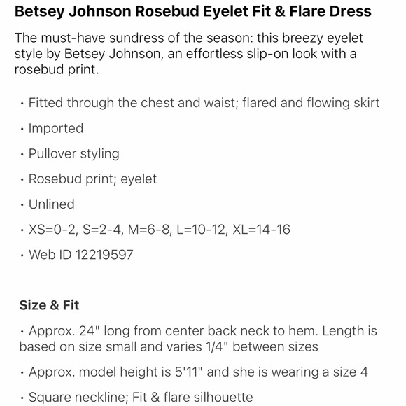 Betsey Johnson sun dress - Picture 4 of 5